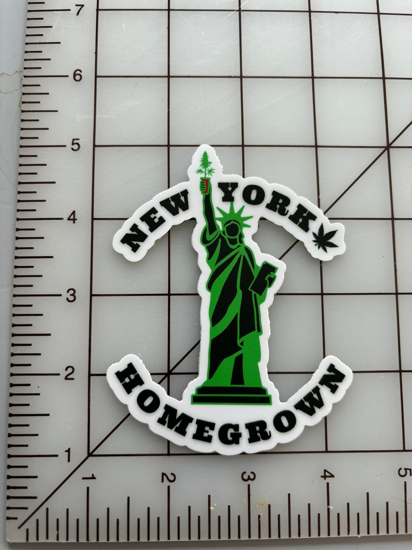 New York Homegrown Sticker