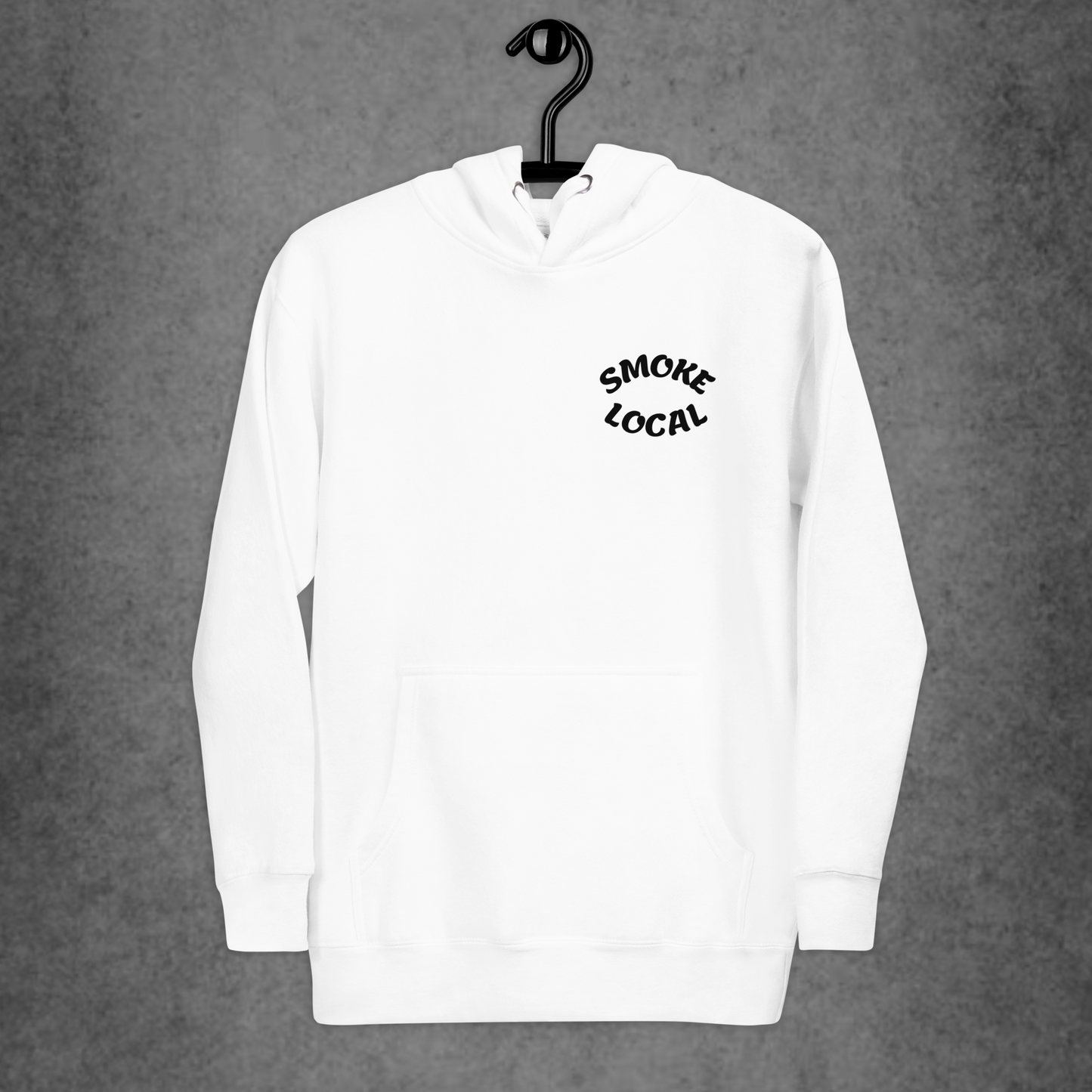 Rochester Flower Black Hoodie