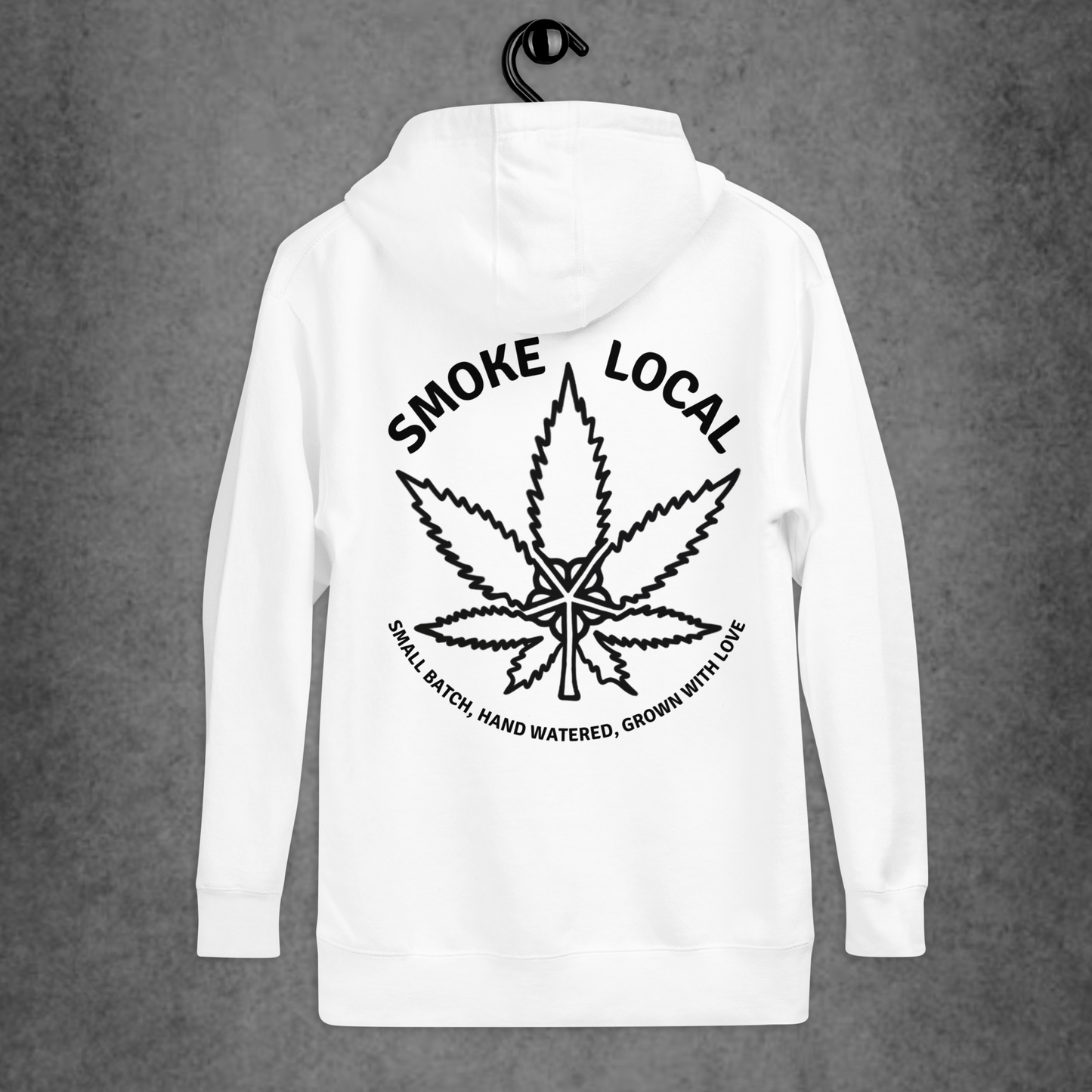 Rochester Flower Black Hoodie
