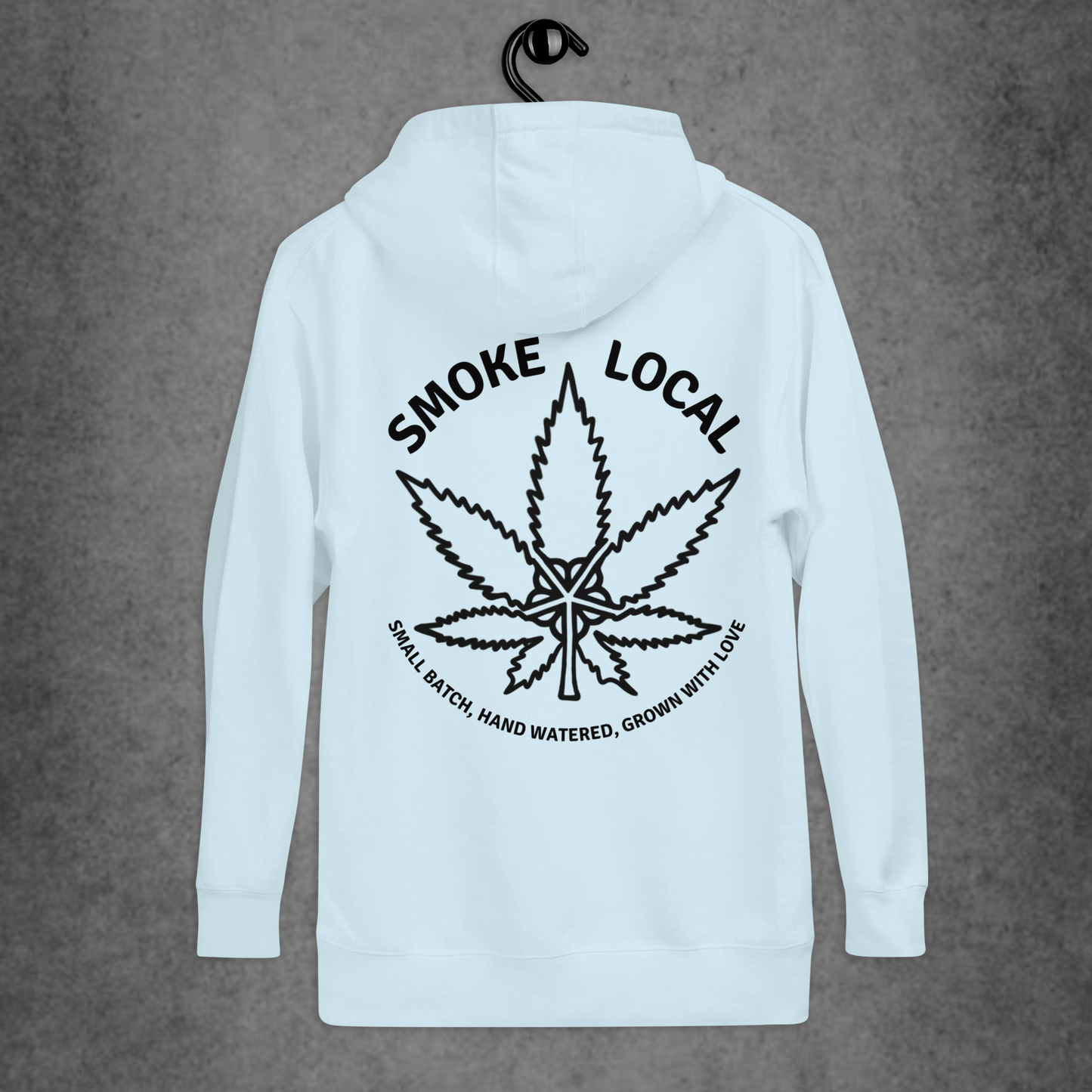 Rochester Flower Black Hoodie