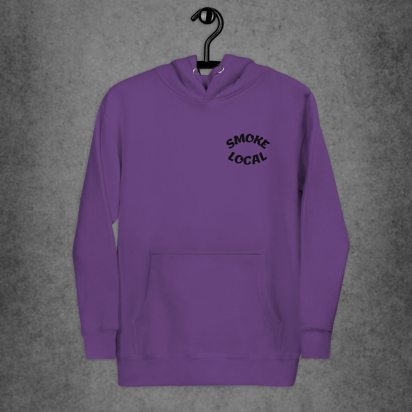 Rochester Flower Black Hoodie
