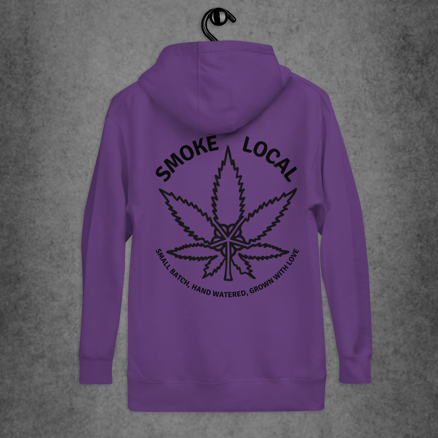 Rochester Flower Black Hoodie
