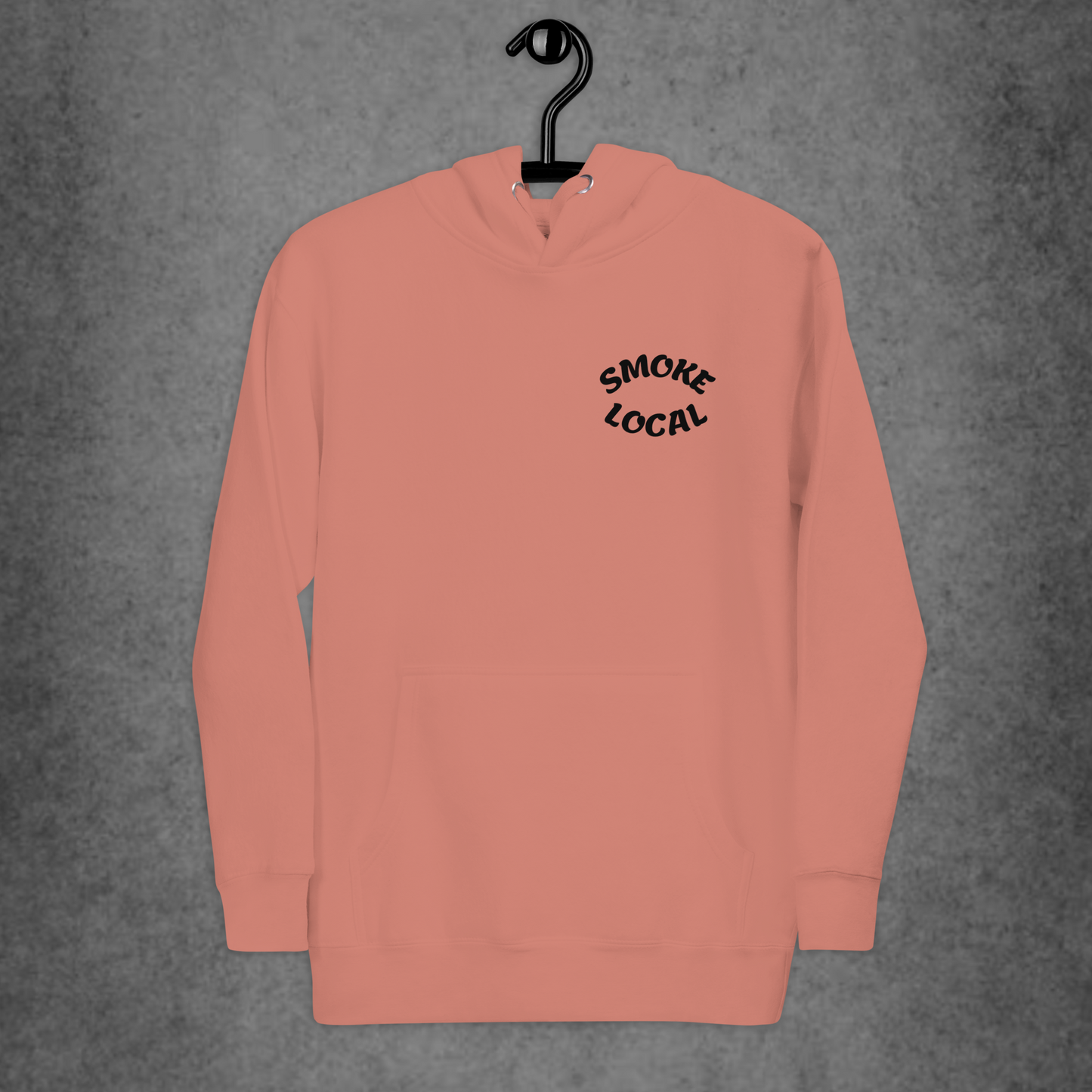 Rochester Flower Black Hoodie