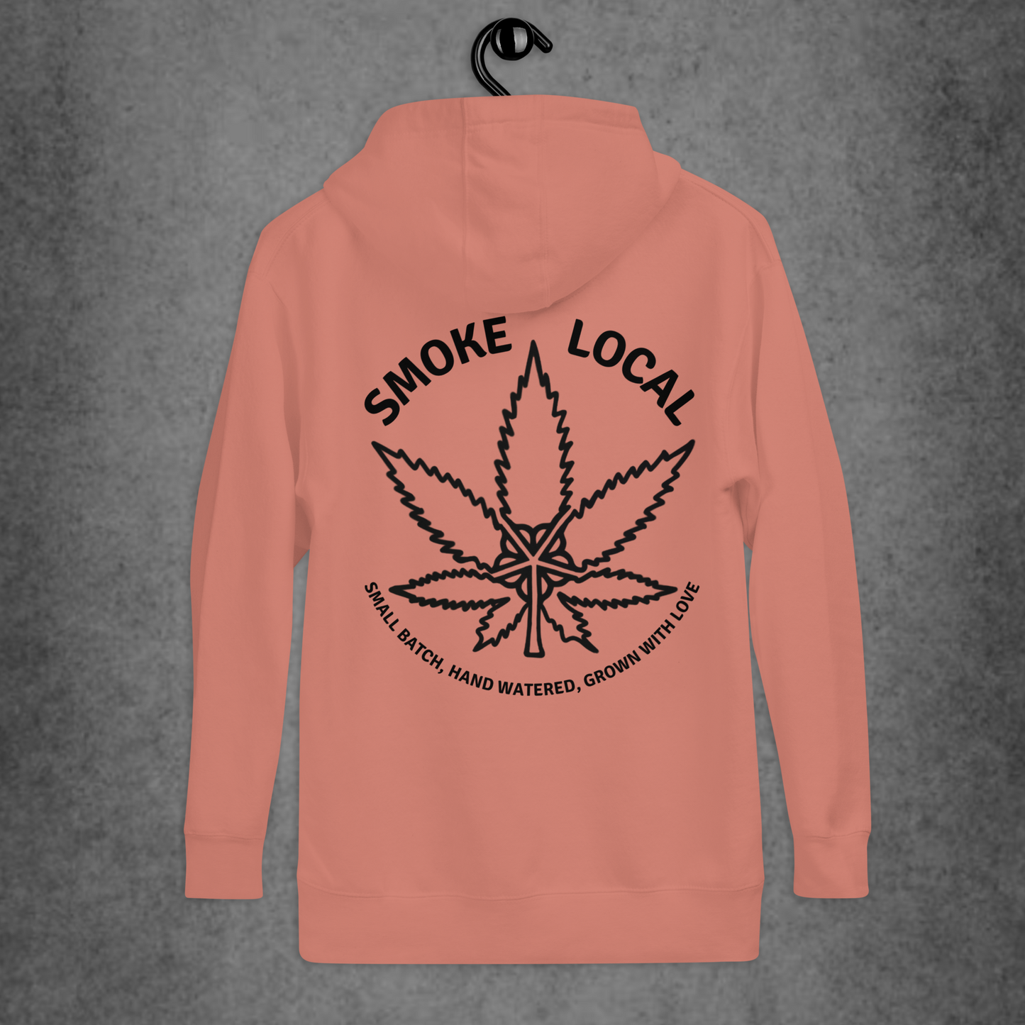 Rochester Flower Black Hoodie