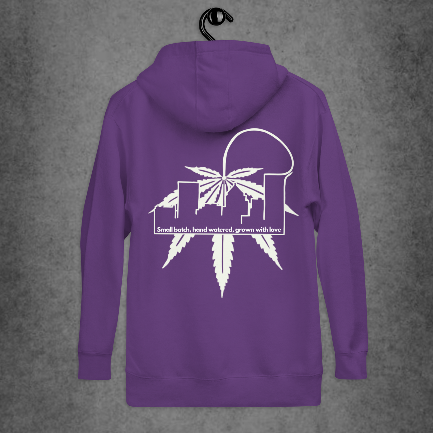 City Outline White Hoodie