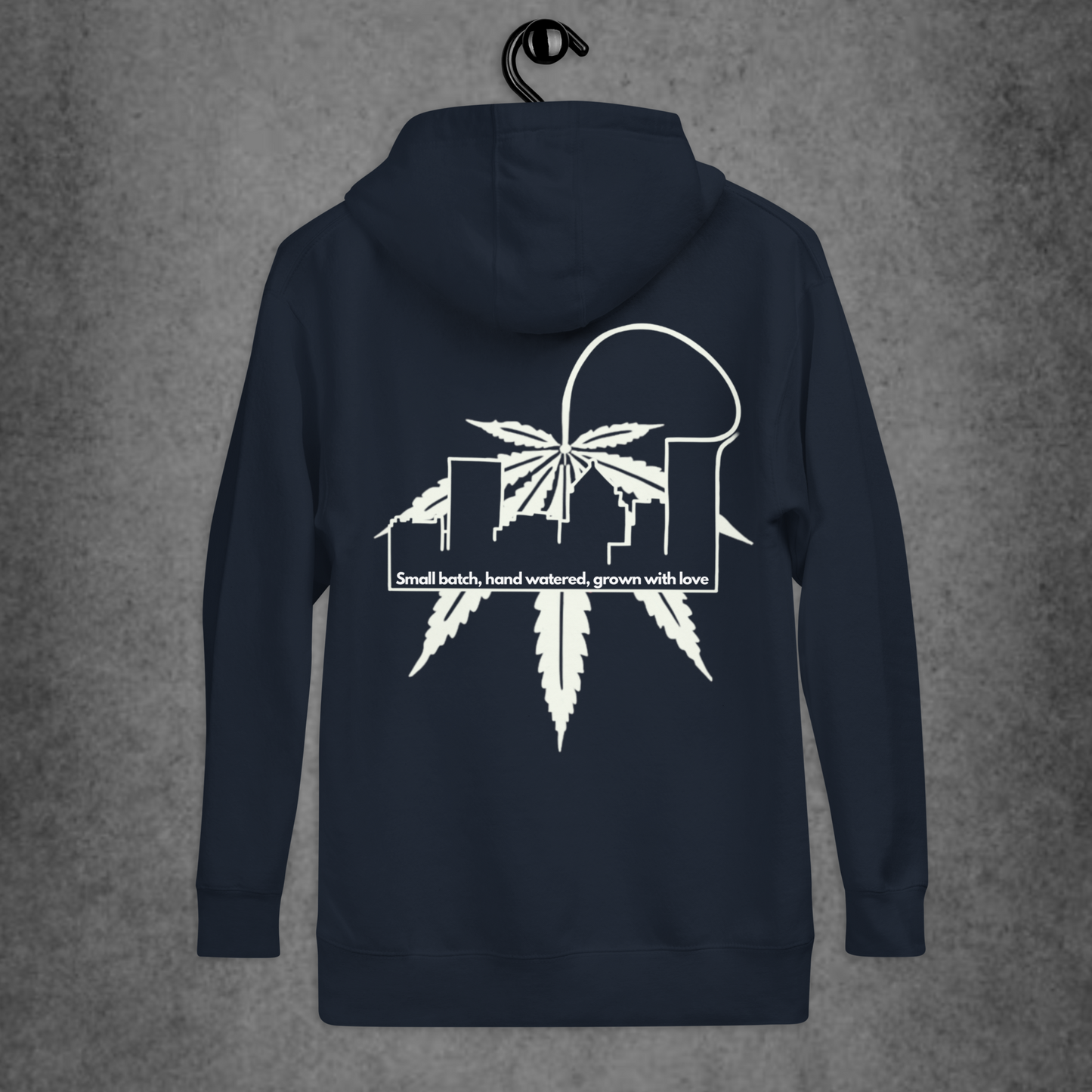 City Outline White Hoodie