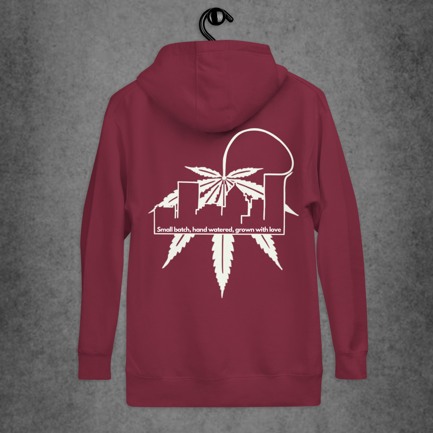 City Outline White Hoodie
