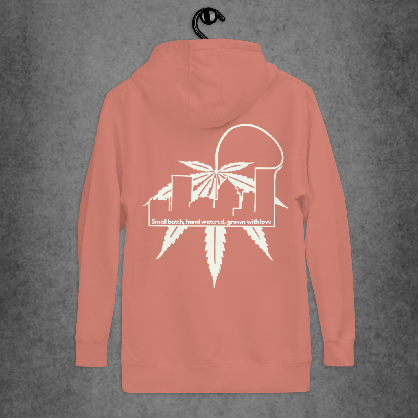 City Outline White Hoodie