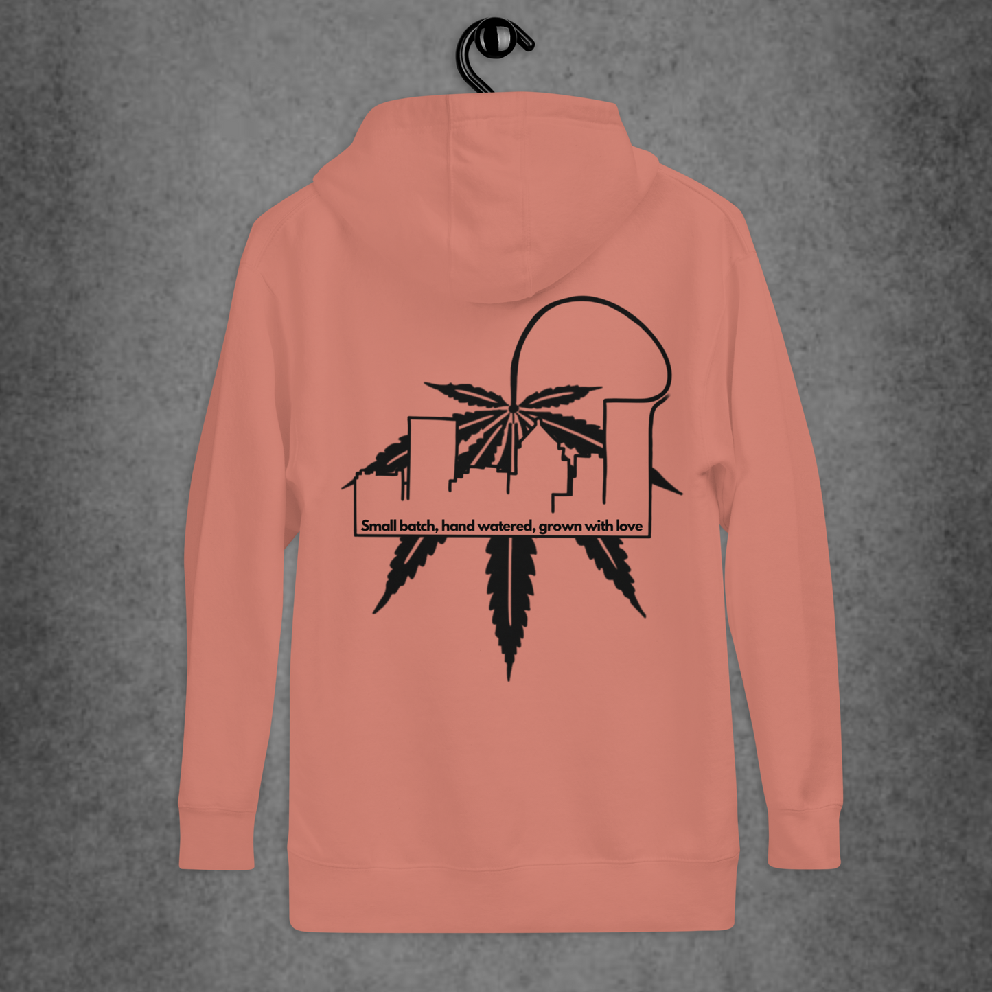City Outline Black Hoodie