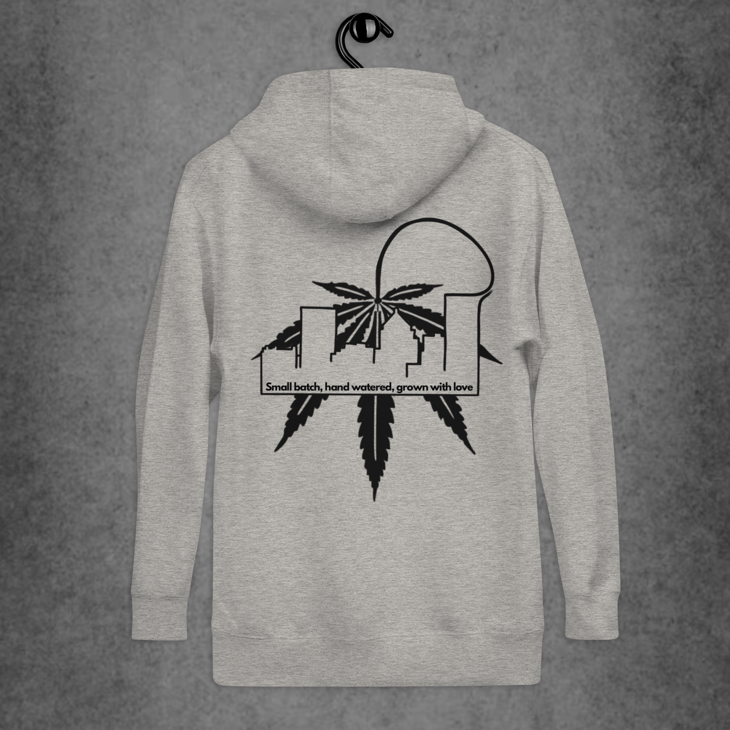 City Outline Black Hoodie
