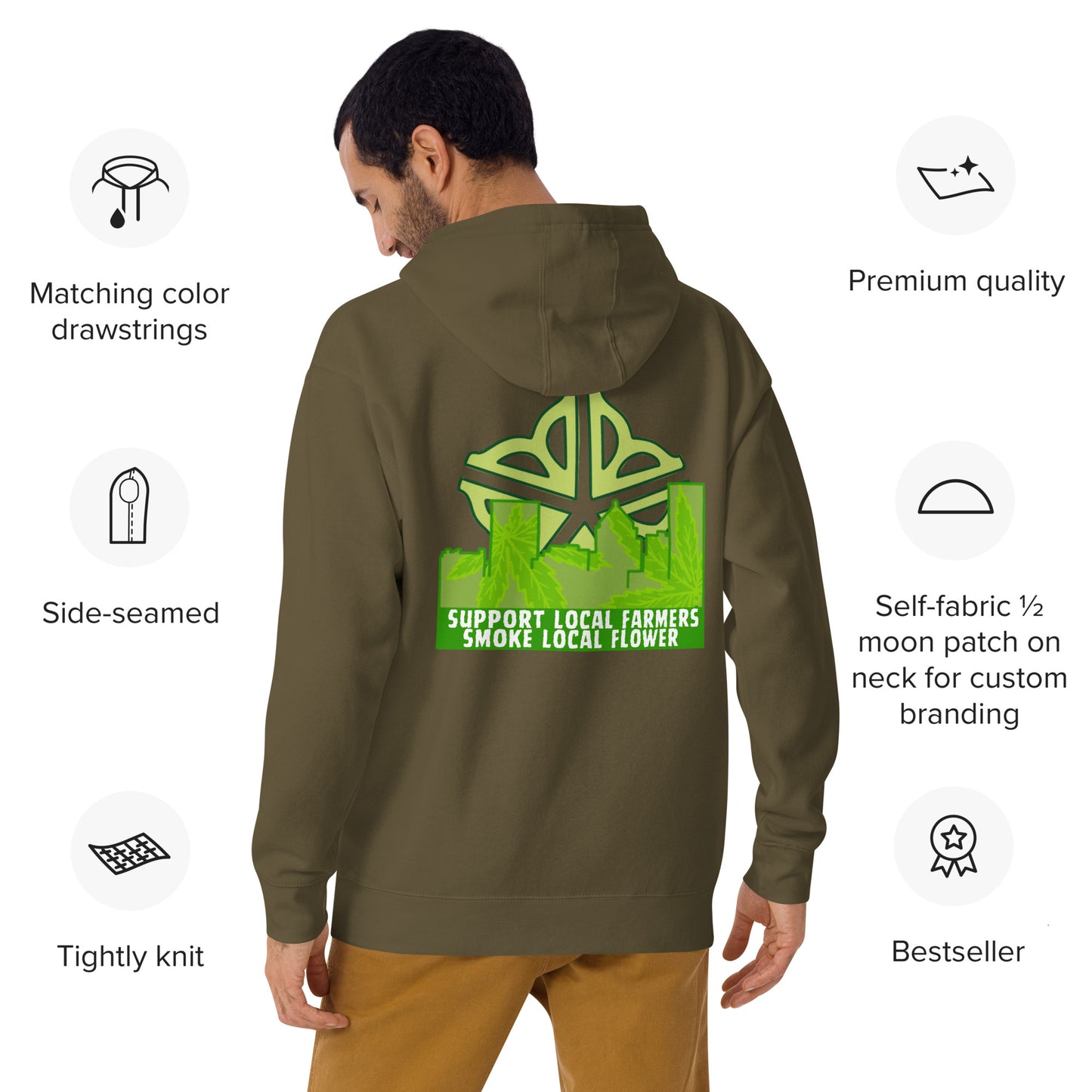 Rochester Support Farmers Unisex Hoodie