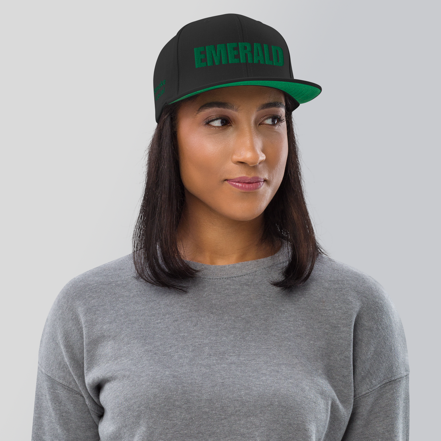 Emerald Smoke Local Snapback