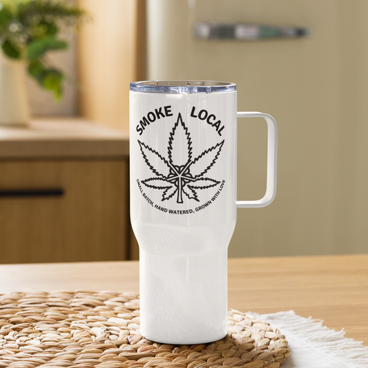 Smoke Local Travel mug with a handle